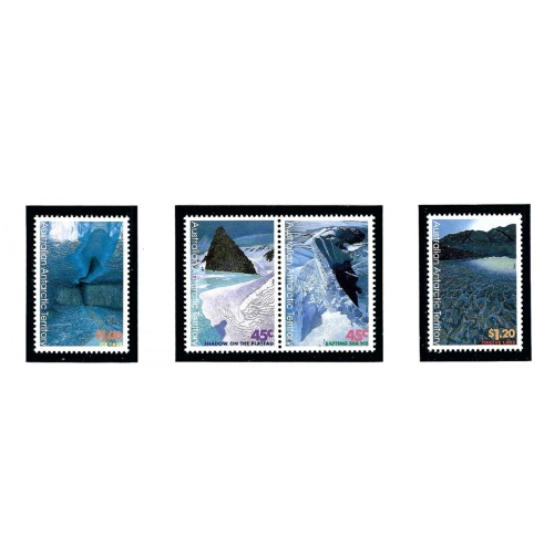 Australian Antarctic Terr L98-101 MNH 1996 Various Ice Scenes