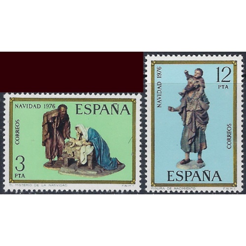 Spain 2007-08 MNH 1976 Christmas (ak6486)