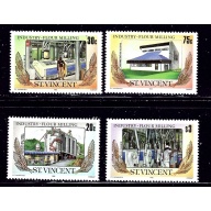 St Vincent 882-85 MNH 1985 Flour Milling (ap1533)