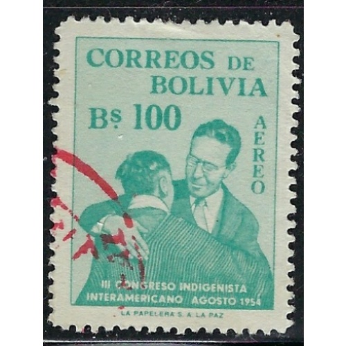 Bolivia C180 Used 1954 issue (an9743)