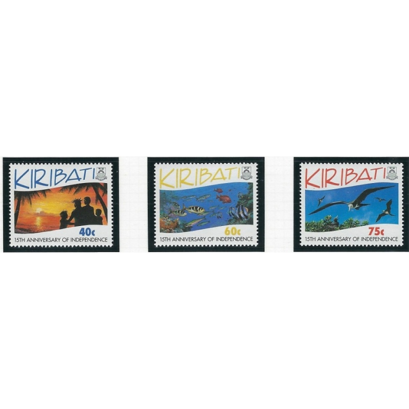 Kiribati 631-33 MNH 1994 Anniversary of Independence (ak4072)