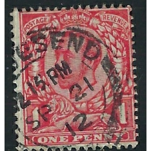 Great Britain 154 Used 1912 issue (fe6273)