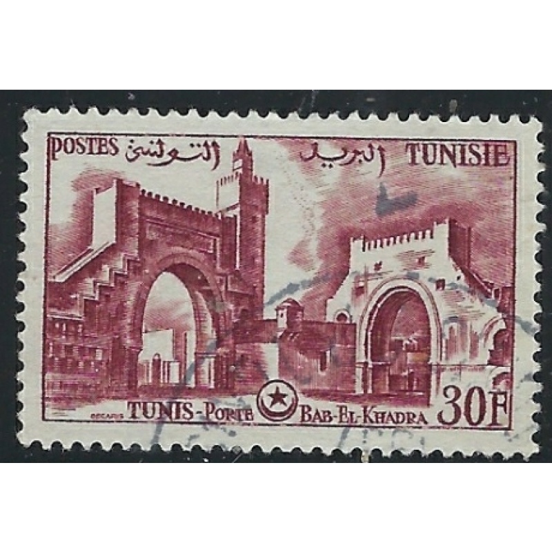 Tunisia 283 Used 1956 issue (an1013)