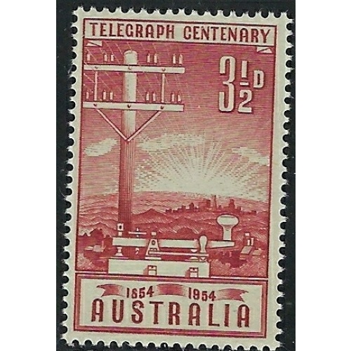 Australia 270 MNH 1954 Telegraph (fe9033)