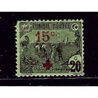 Tunisia B12 MH 1918 Surcharge    (ap2412)