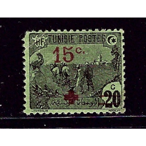 Tunisia B12 MH 1918 Surcharge    (ap2412)