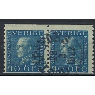 Sweden 182 Used 1921 Coil Pair (an7504)