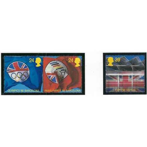 Great Britain 1452a-53 MNH 1992 Events (fe5318)