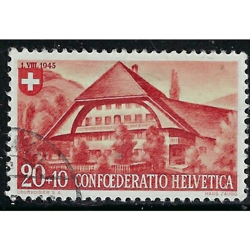 Switzerland B148 Used 1945 issue (fe1846)