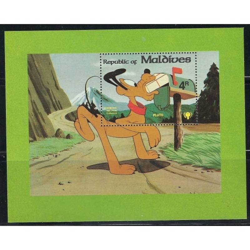 Maldive Is 835 MNH 1979 Disney Characters (an7681)