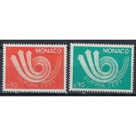 Monaco 866-67 MH 1973 Europa (ak2996)