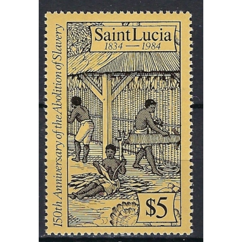 St Lucia 709 MH 1984 issue (mm1149)