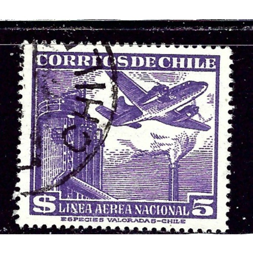 Chile C162 Used 1951 issue