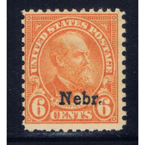 U.S. 675 NH 1929 "NEBR" overprint