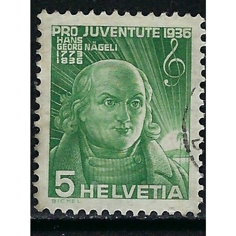 Switzerland B81 Used 1936 issue (fe2206)