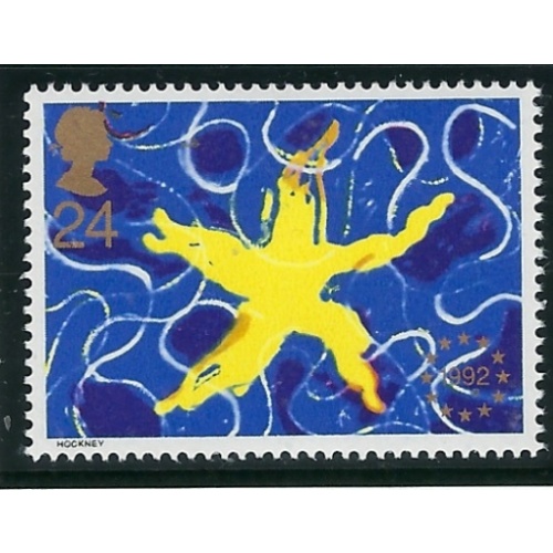 Great Britain 1467 MNH 1992 Single European Market (fe5341)