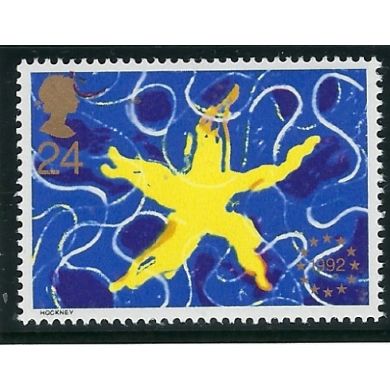 Great Britain 1467 MNH 1992 Single European Market (fe5341)