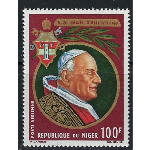 Niger C49 MNH 1965 Pope John XXIII (an3488)