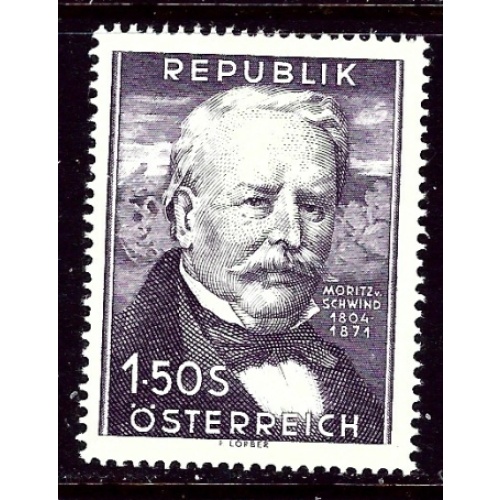 Austria 591 MH 1954 1954 issue    (ap5778)