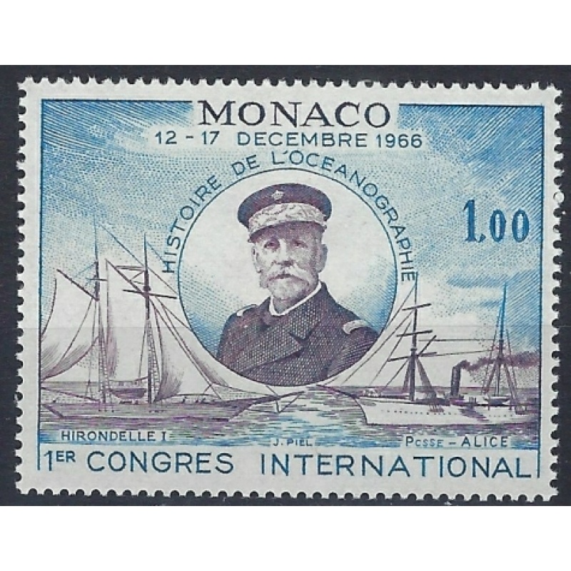 Monaco 641 MNH 1966 Ships (an9067)