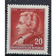 Germany DDR MNH 1956 Mozart (ak2348)