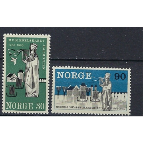 Norway 477-78 MNH 1965 set (ak1338)