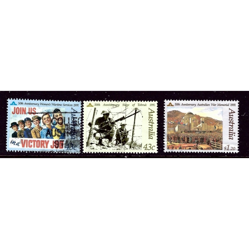 Australia 1207-09 Used 1991-2005 set    (ap3304)