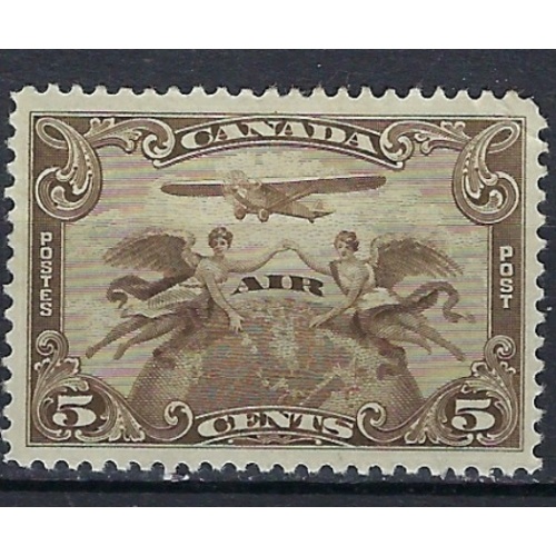 Canada C1 MHH 1928 issue; creased corner (ak1239)