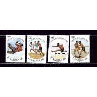 Zambia 304-07 MNH 1984 Olympics     #2