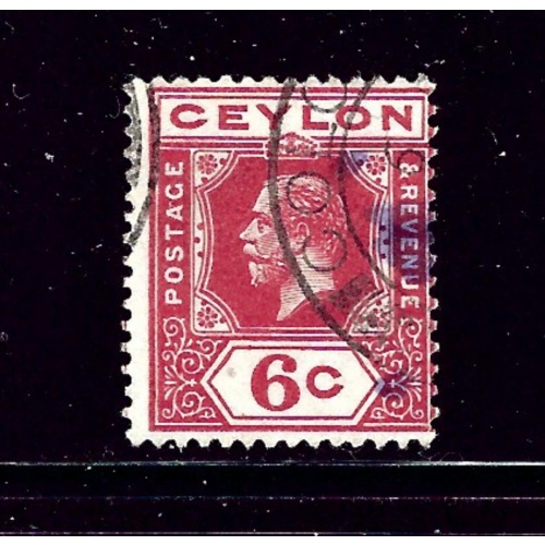 Ceylon 204 Used 1912 issue