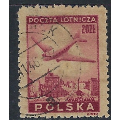 Poland C16 Used 1946 issue (ak5730)