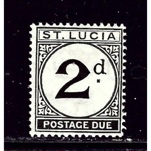 St Lucia J4 MH 1933 issue