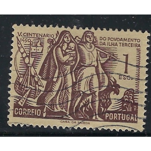 Portugal 736 Used 1951 issue (ak1583)
