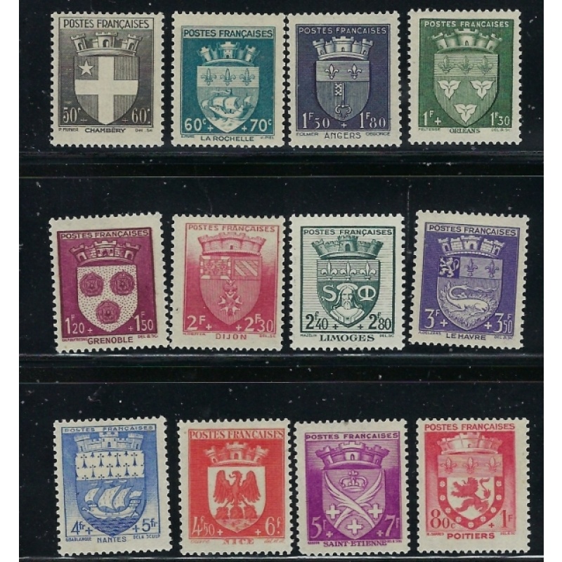France B135-46 MH 1942 Complete set (fe5057)