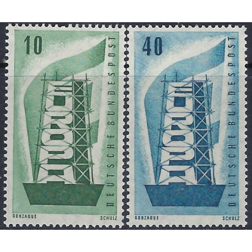 Germany 748-49 MNH 1956 Europa (ak6200)