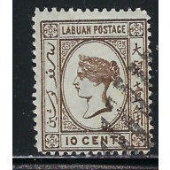 Labuan 20 CTO 1883 issue (an5299)