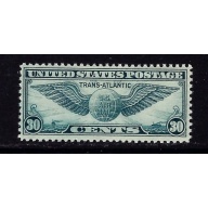 U S C24 small hinge remnant 1939 Airmail