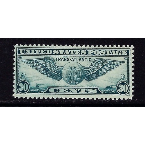 U S C24 small hinge remnant 1939 Airmail