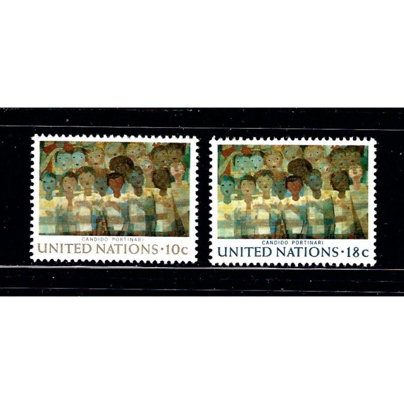 United Nations 247-48 Unused 1974 set