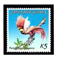 Papua New Guinea 603 MNH 1984 Bird of Paradise