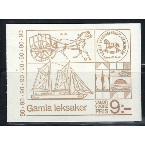 Sweden 1268a Booklet MNH 1978 (an8833)
