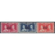 Cook Is 109-11 MNH 1937 KGVI Coronation (ak6663)