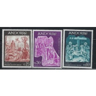 French Andorra 178-80 MNH 1987 set (an5794)