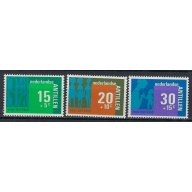 Netherlands Antilles B125-27 MNH 1973 set (ak1850)