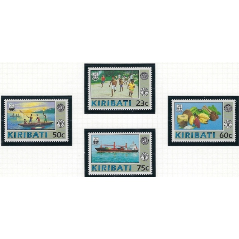Kiribati 595-98 MNH 1992 set (ak4064)