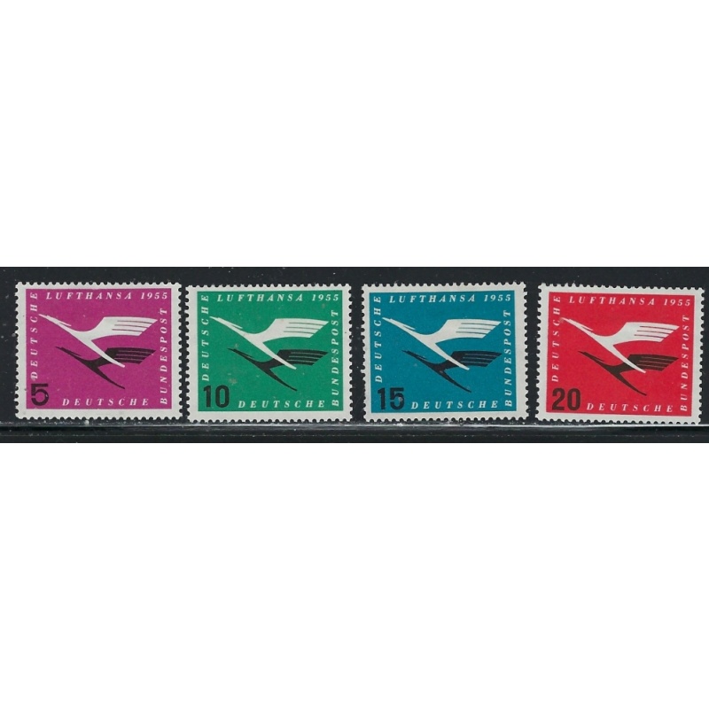 Germany C61-64 MH 1955 set (fe2936)