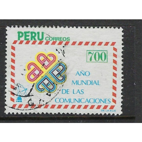 Peru 806 Used 1984 issue (fe5402)