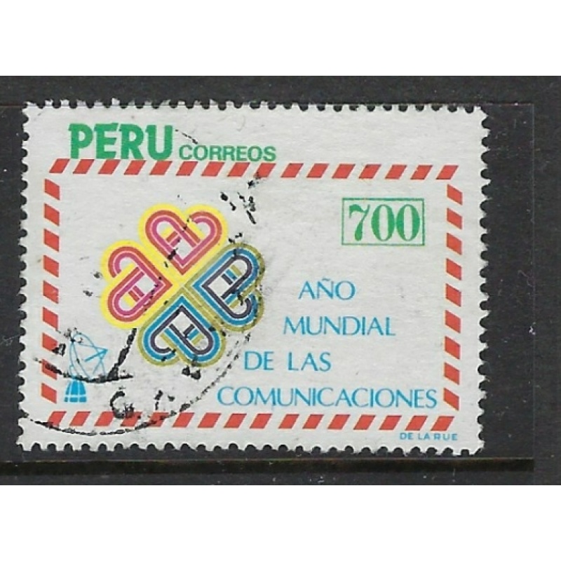 Peru 806 Used 1984 issue (fe5402)