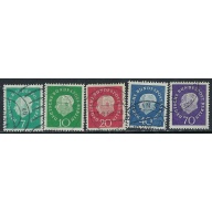 Germany Berlin 9N165-69 Used 1959 set (ak5092)