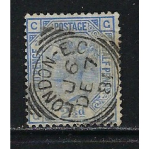 Great Britain 82 Used Plate #22 1881 issue